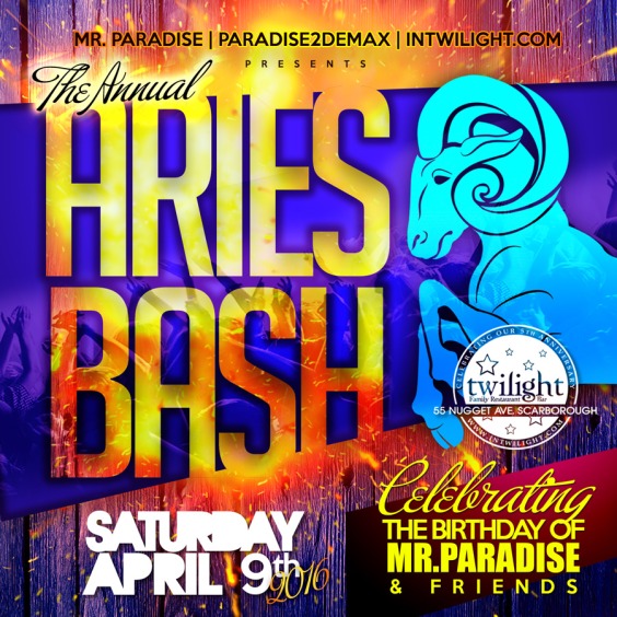 The Annual Aries Bash
