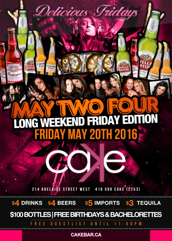 May Two Four Friday - DELICIOUS FRIDAYS