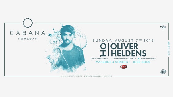 Oliver Heldens at Cabana Pool Bar