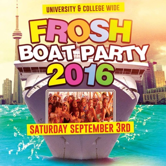 Frosh Boat Party 2016