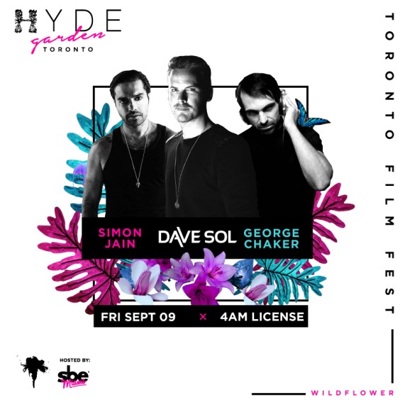 Hyde Beach Miami Pop-Up at Wildflower for TIFF w/ 4AM License