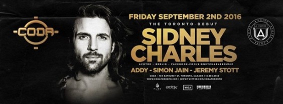 Sidney Charles Toronto Debut