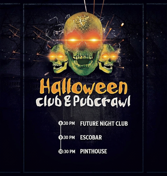 Halloween Pub & Club Crawl 2026!