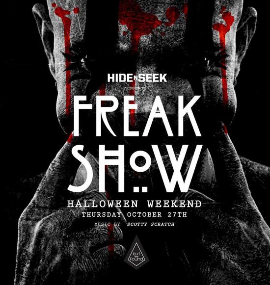 Freak Show Halloween Thursday