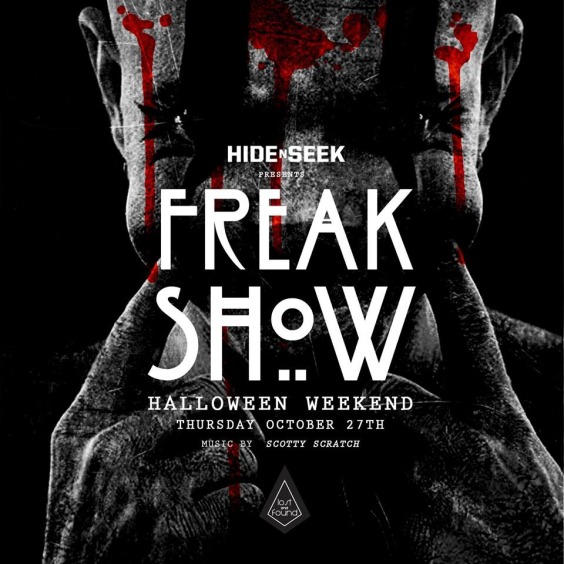 Freak Show Halloween Thursday