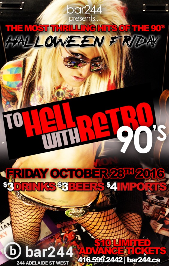TO HELL WITH RETRO 90'S Halloween Friday