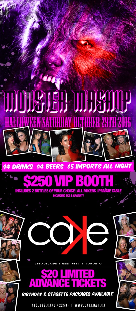 MONSTER MASHUP Halloween Saturday