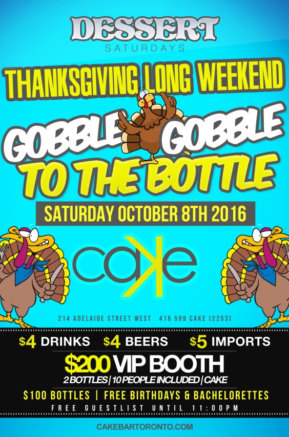 Gobble Gobble To The Bottle