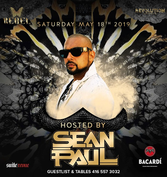 Rebel Saturdays hosted by Sean Paul