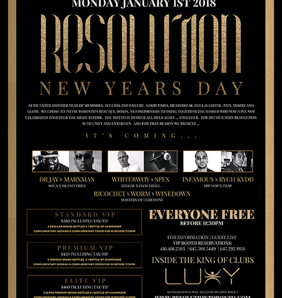 Resolution New Years Day