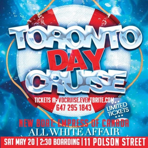 All White Victoria Day Boat Cruise