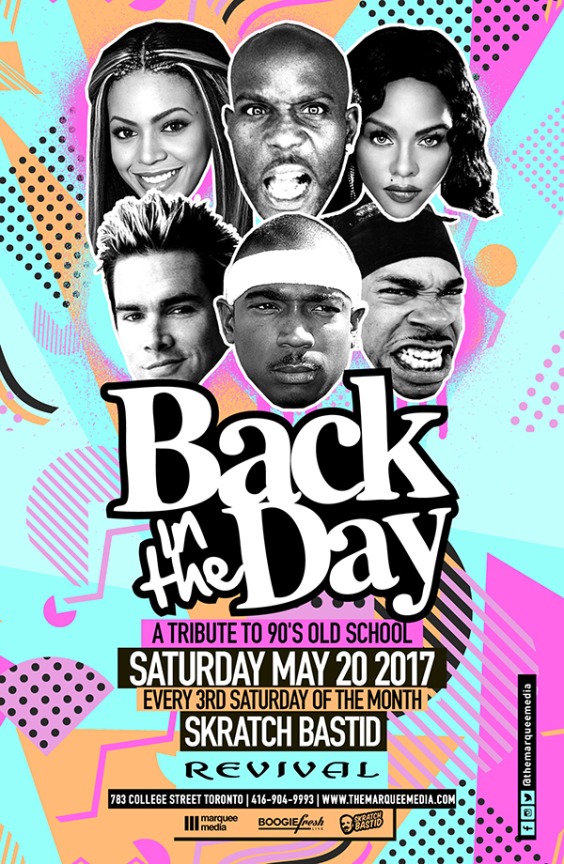 Back In The Day 90's Party with Skratch Bastid
