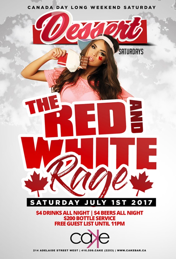 Red & White Rage VIP