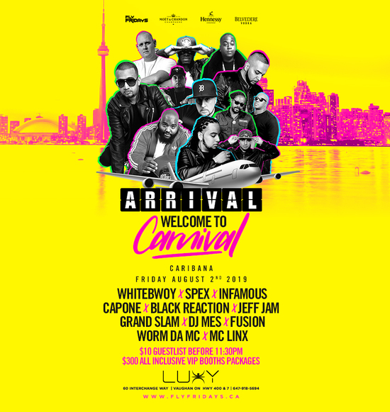ARRIVAL | Welcome To Carnival 'Caribana Friday'