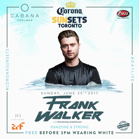 Corona Sunset Session Frank Walker