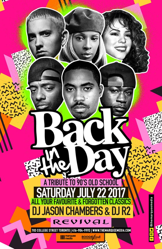 Back In The Day 90's Party with DJ Jason Chambers