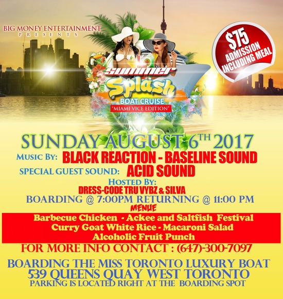 Summer Splash Boat Cruise