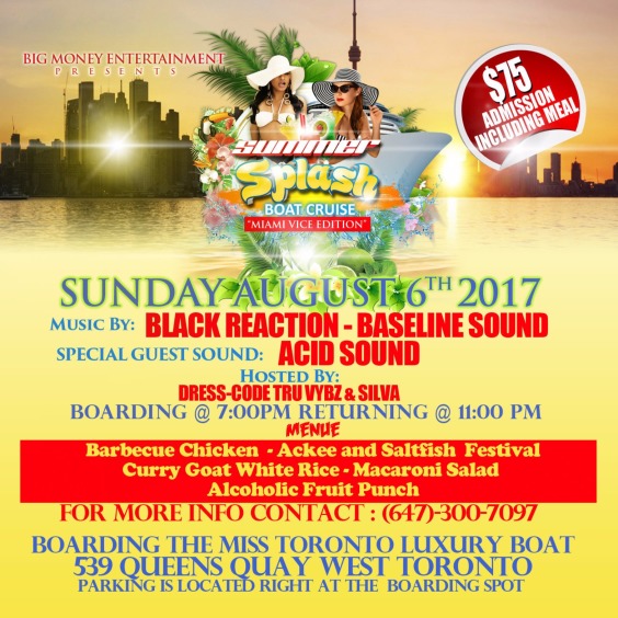 Summer Splash Boat Cruise