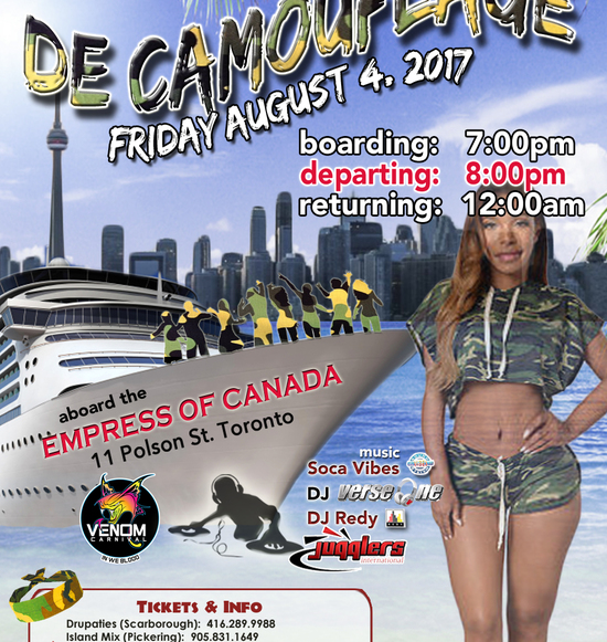 De Camouflage Boat Cruise