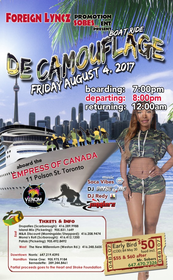 De Camouflage Boat Cruise