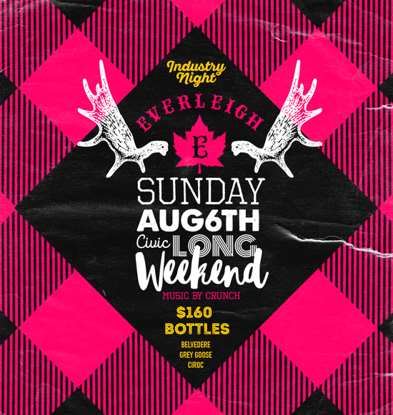 Civic Long Weekend Sunday at the Everleigh