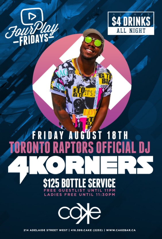 4KORNERS Live Inside FourPlay Fridays