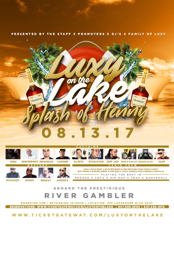 Luxy On The Lake Boat Cruise | Splash Of Henny