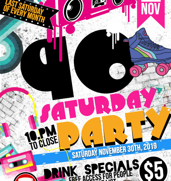 90's Saturdays @ The Pint House
