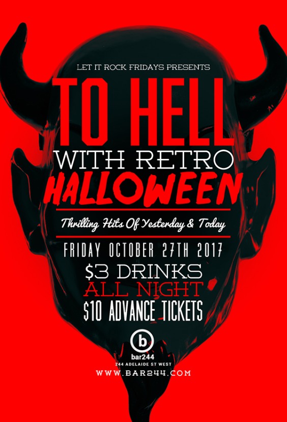 To Hell With Retro Halloween Friday