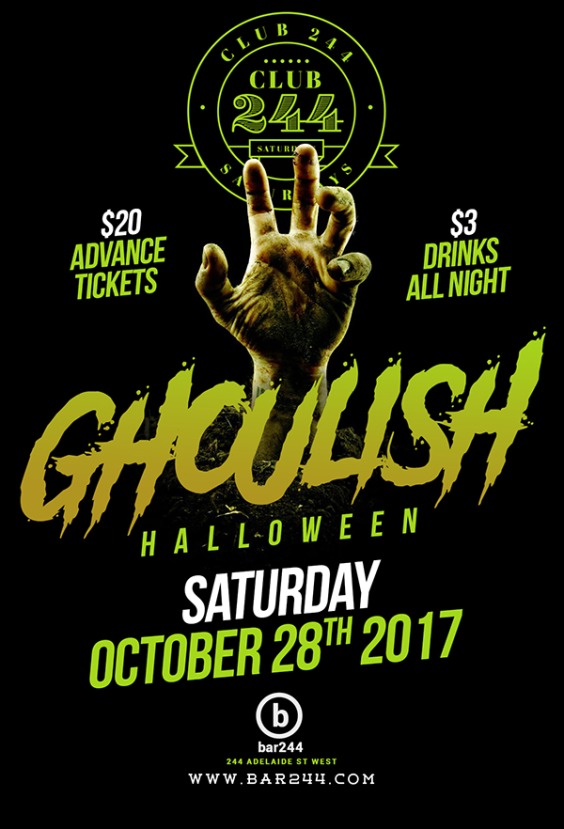 Ghoulish Halloween Saturday