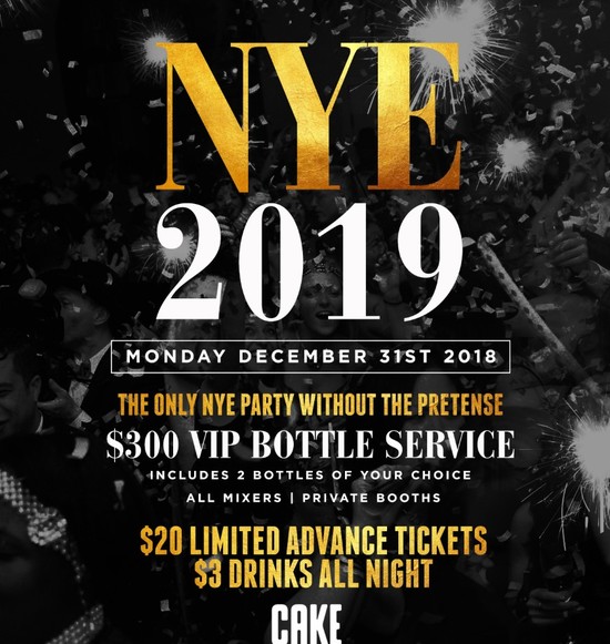 CAKE NYE 2019