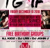 TGIF | FREE Birthdays | $100 Bottles & Booths