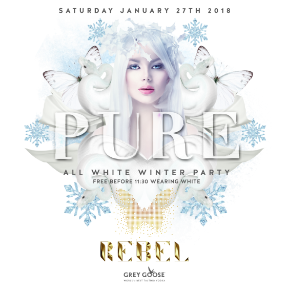 PURE All White Winter Party