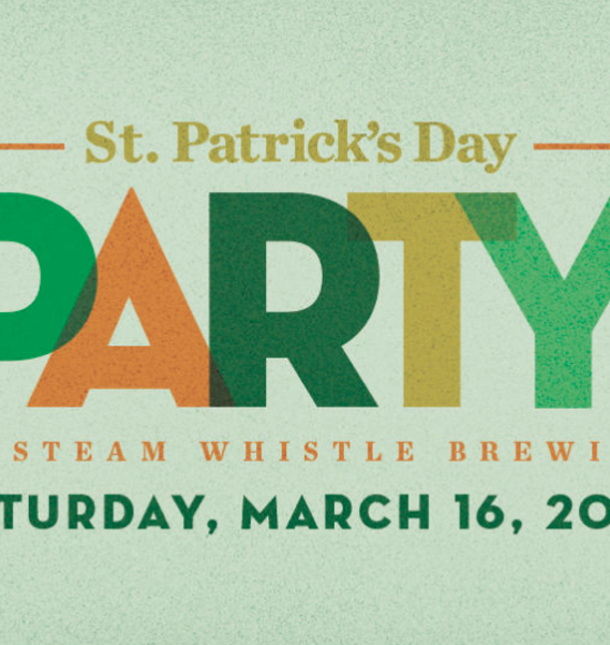 St. Patrick's Day Party at Steam Whistle Brewing