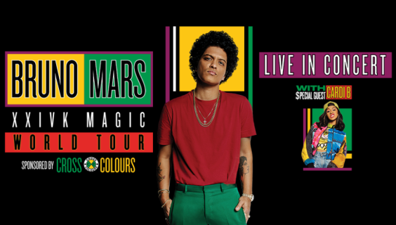 Bruno Mars: With Special Guest Cardi B