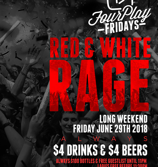 RED & WHITE RAGE | Canada Day Friday