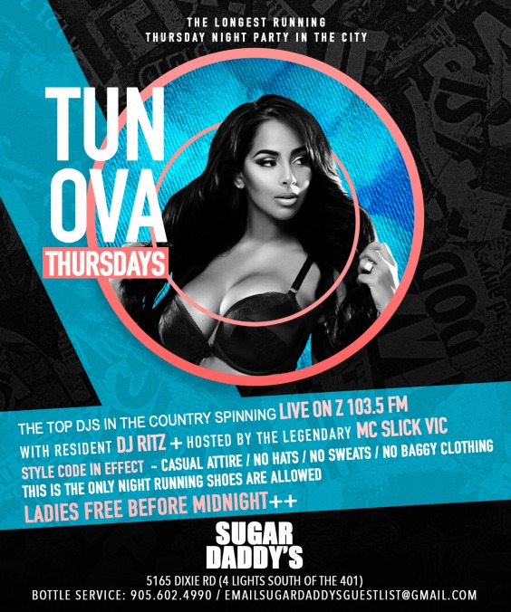 Tun Ova Thursdays live to air Z103.5 fm