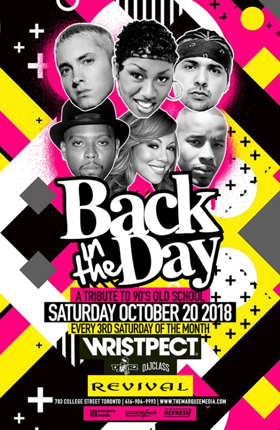 Back In The Day with DJ Wristpect