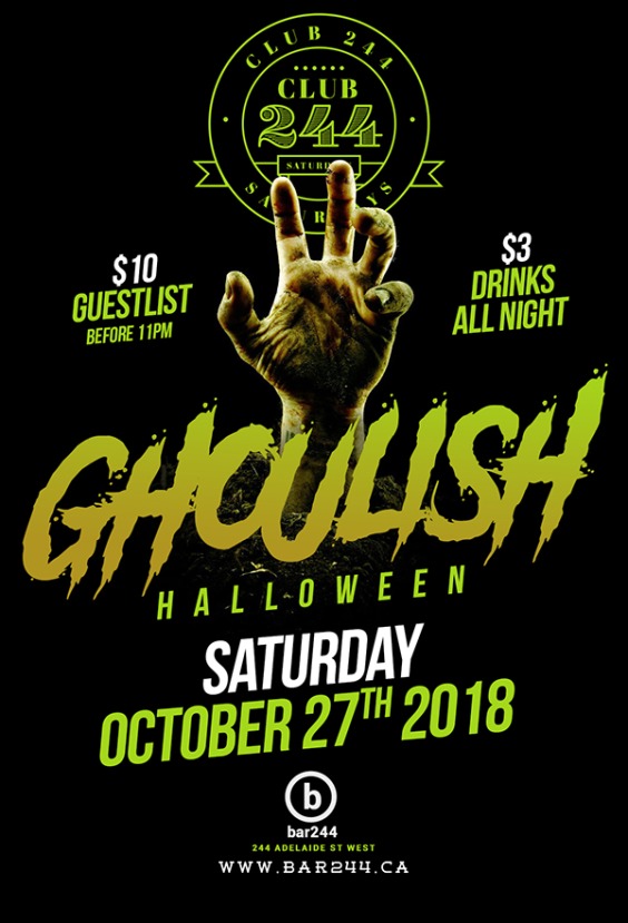 GHOULISH | Halloween Saturday