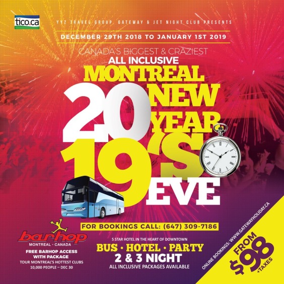 Montreal New Years 2019