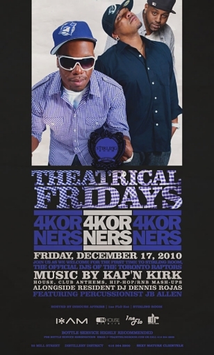 Theatrical Fridays Presents: 4 Korners