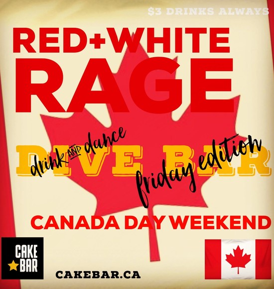 Cake Canada Day Friday