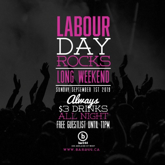 Labour Day Rocks Long Weekend Sunday