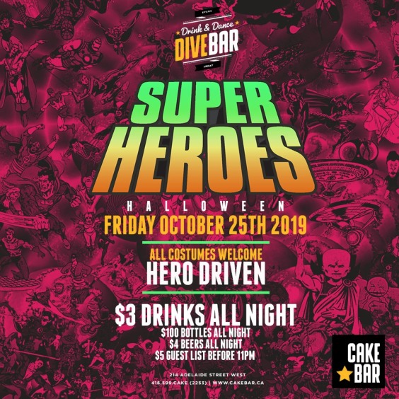 SUPER HEROES Halloween Friday