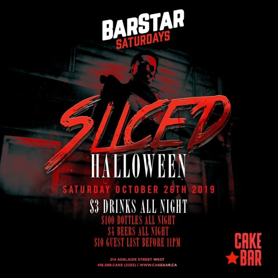 SLICED Halloween Saturday