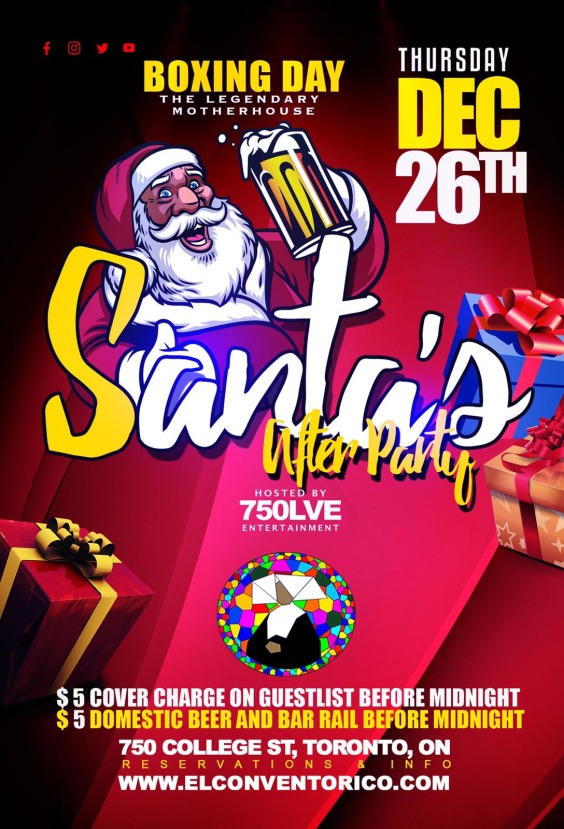 Boxing Day - Santa's Afterparty