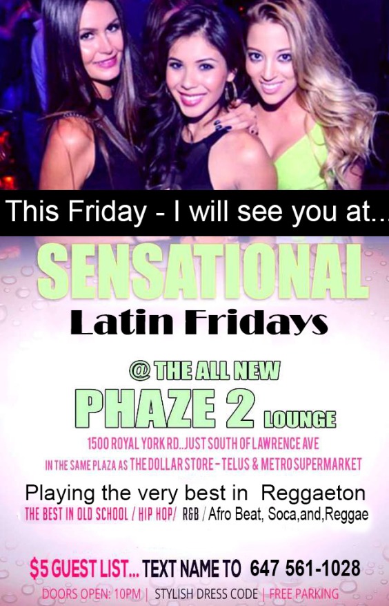 Sensational Latin Fridays