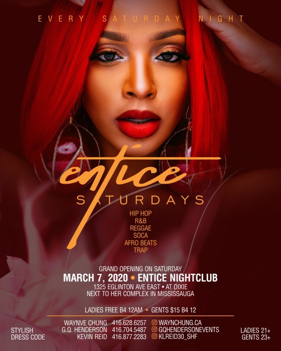 ENTICE SATURDAYS | ENTICE ULTRA CLUB