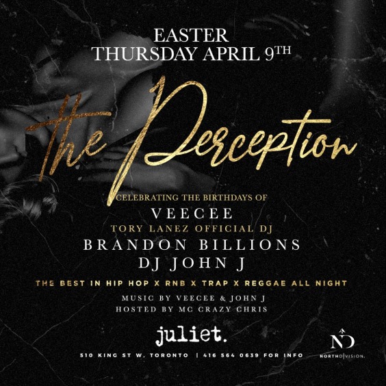 EASTER THURSDAY HIP HOP X RNB X REGGAE @JULIET