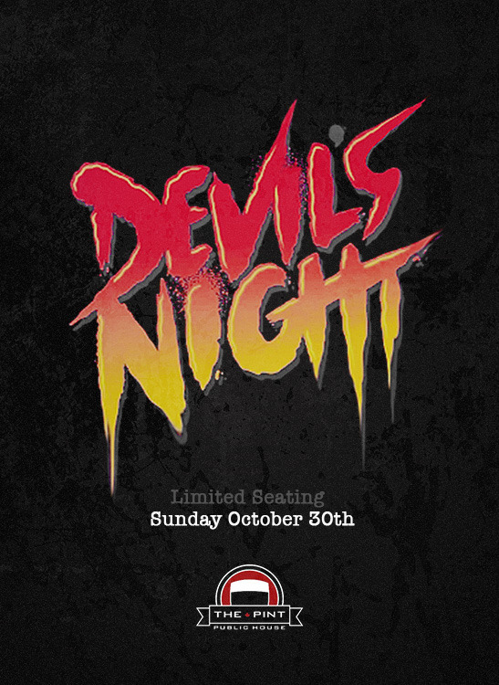 Pint House Devils Night 2022
